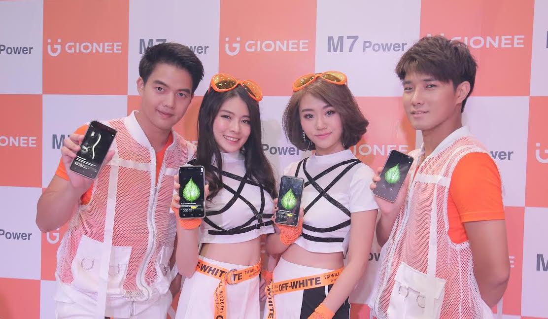 Gionee M7 Power สมาร์ทโฟน Super Battery ขอบจอบางแบบ Full View Display ขนาด 6 นิ้วเปิดตัวในไทยทางการ