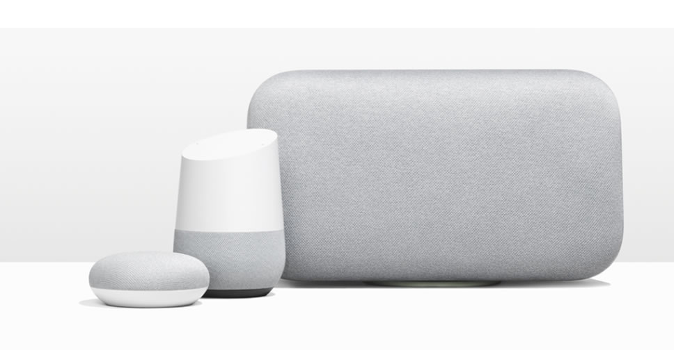 Google เปิดตัวลำโพงอัจฉริยะพร้อมกัน 2 รุ่น Google Home Mini และ Max