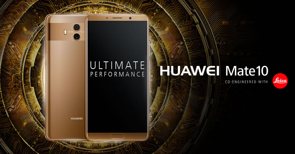 Huawei Mate 10 เปิดรับจองวันที่ 19 ตุลาคมนี้ ในมาเลเซีย ของแถมเพียบ!!