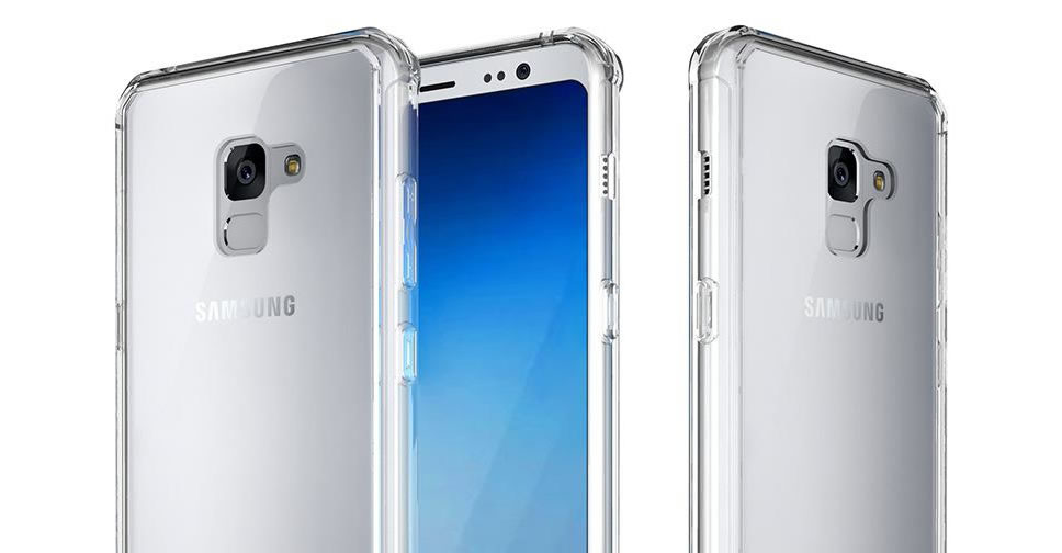 Samsung Galaxy A5 และ A7 (2018) ใช้จอแสดงผล Infinity Display ยืนยันด้วยภาพเรนเดอร์จากผู้ผลิตเคส