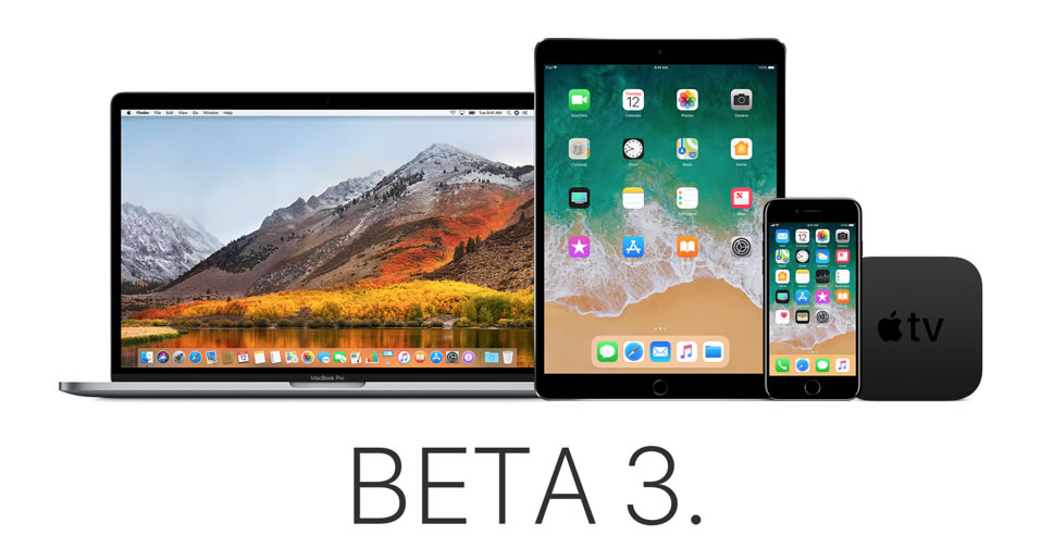 Apple ปล่อย Beta 3 ออกมาแล้ว สำหรับ iOS 11.2, watchOS 4.2, tvOS 11.2 และ macOS 10.13.2