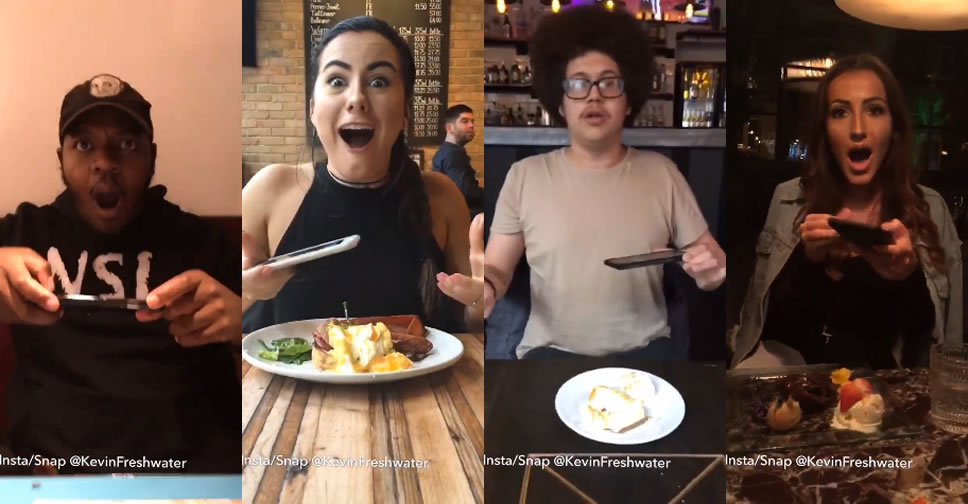 จะเป็นอย่างไร? ถ้าคุณแกล้งทำลายหน้าตาอาหารเพื่อน ขณะที่เขาหรือเธอกำลังจะถ่ายภาพลงโซเชี่ยล