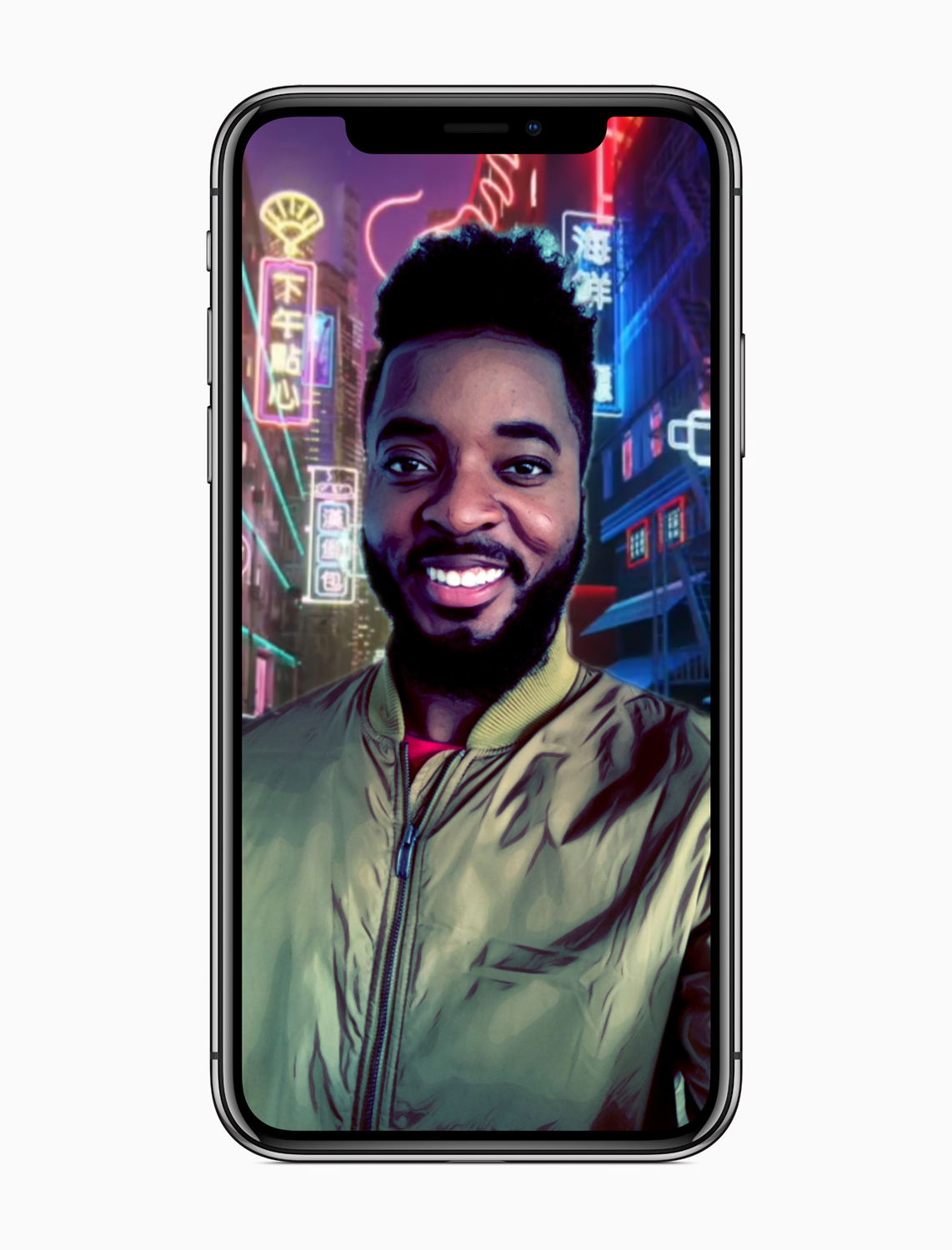 iPhone_X_posterized_neon_filter_screen_20171109