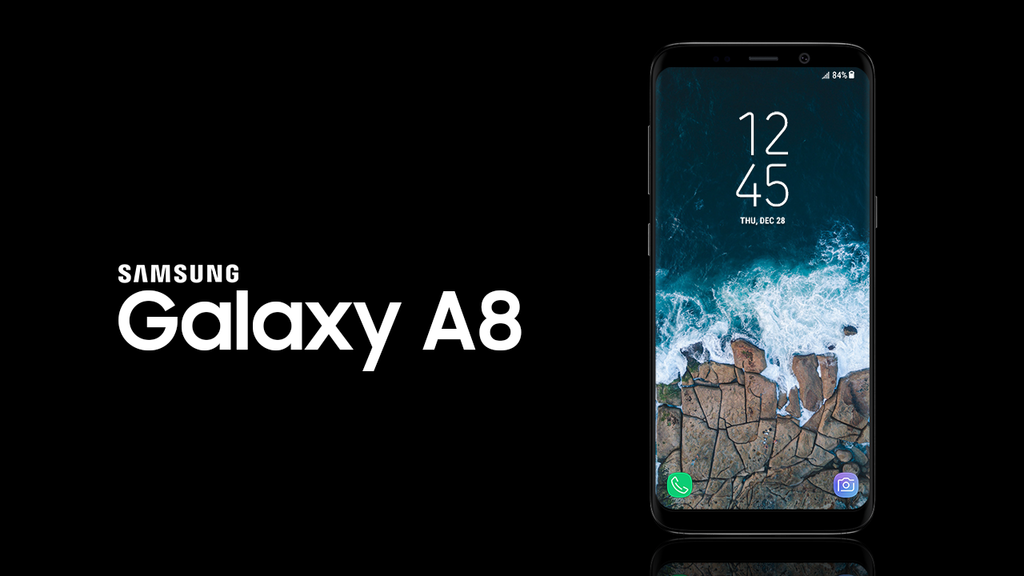 ภาพหลุดแผงหน้าจอ Samsung Galaxy A8 (2018) เผยให้เห็นดีไซน์ไร้กรอบ กล้องคู่เซลฟี่