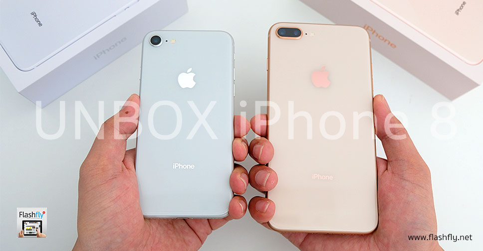 รีวิวแกะกล่อง iPhone 8 และ iPhone 8 Plus ความจุ 256GB เครื่องศูนย์ประเทศไทย (ชมคลิป)