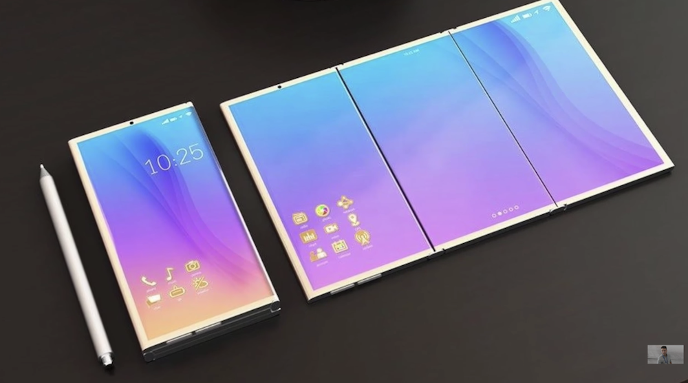 Samsung เตรียมเปิดตัว Galaxy X สมาร์ทโฟนพับได้ในปี 2018