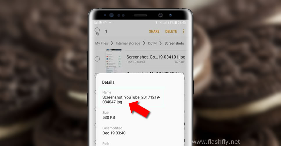 Samsung Galaxy ที่รันบน Android Oreo จะช่วยตั้งชื่อภาพ Screenshot ให้อัตโนมัติ ตามแอพที่บันทึก