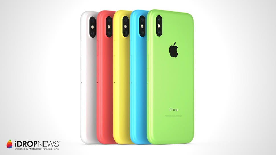 ชมคอนเซป iPhone Xc นำ iPhone 5c มารวมร่างกับ iPhone X เปลี่ยนบอดี้เป็นพลาสติกราคาถูกกว่าเดิม