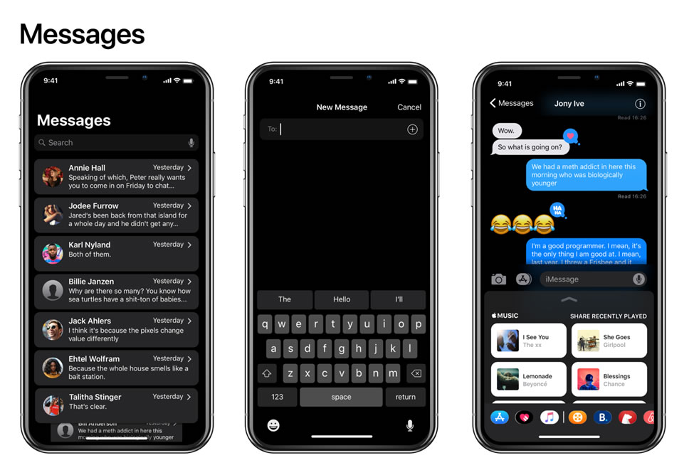 iphone-x-ios-11-dark-mode-messages