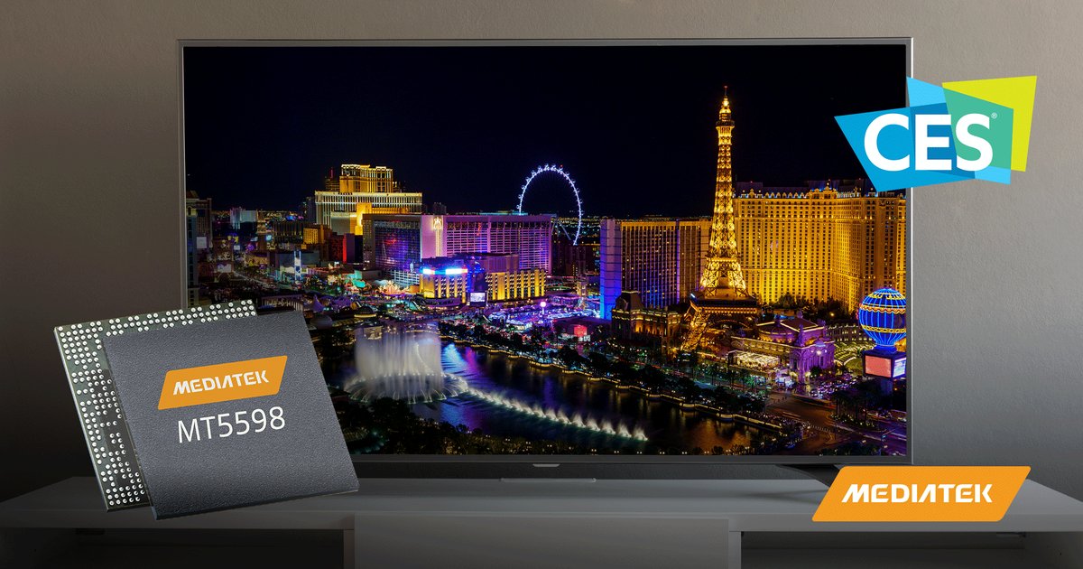 MediaTek เปิดตัวชิปเซ็ตสำหรับทีวี รองรับเทคโนโลยี HDR ความละเอียด 120Hz แสดงภาพคมชัดระดับ UltraHD
