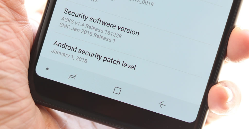 Samsung ปล่อยอัพเดทซอฟต์แวร์เดือนมกราคมให้กับ Galaxy S8, S8+ และ A8+ (2018)