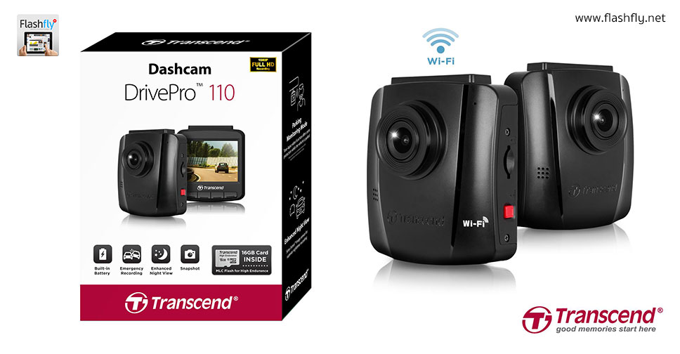 Transcend เปิดตัวกล้องติดรถยนต์ 2 รุ่นใหม่ มาพร้อมฟังก์ชั่น Time-Lapse และเชื่อมต่อ Wi-Fi กับมือถือ