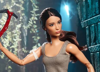 เปิดตัวตุ๊กตาบาร์บี้ Lara Croft จากภาพยนตร์ Tomb Raider