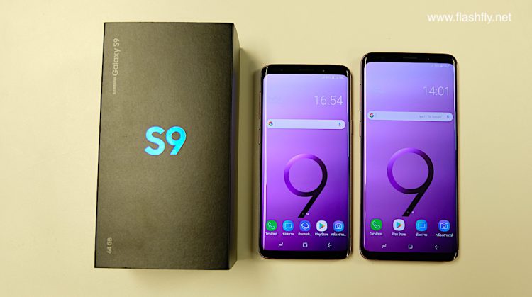 พรีวิวแกะกล่อง Samsung Galaxy S9 แรม 4GB หน่วยความจำ 64GB สีม่วง (Lilac Purple)