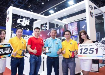 ซินเน็คฯ เผยโฉม DJI Mavic Air ไอเทมที่ต้องห้ามพลาด ในงาน Thailand Mobile Expo 2018