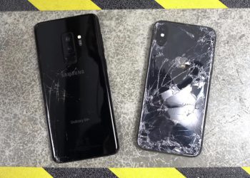 Drop Test!! เปรียบเทียบความทนทานระหว่าง Samsung Galaxy S9 Plus กับ iPhone X
