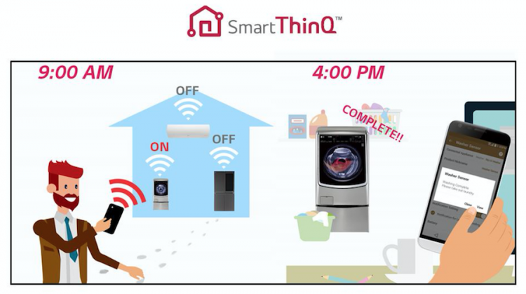 LG SmartThinQ แอพพลิเคชั่นเดียวช่วยให้ใช้ชีวิตได้สะดวกสบายและง่ายขึ้นกว่าเดิม