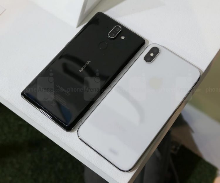 เปรียบเทียบดีไซน์ Nokia 8 Sirocco vs Apple iPhone X หลังจากเปิดตัวที่งาน MWC 2018