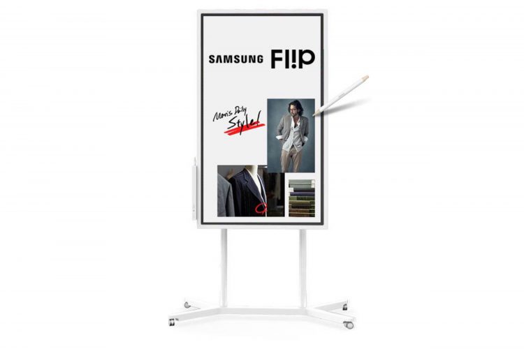 Samsung Flip ดิจิทัล ฟลิปชาร์ทอัจฉริยะขนาด 55 นิ้วเปิดตัวในไทยทางการ รองรับปากกา ลบได้ด้วยมือ เชื่อมต่อสมาร์ทโฟนได้ เจาะกลุ่มลูกค้าองค์กร
