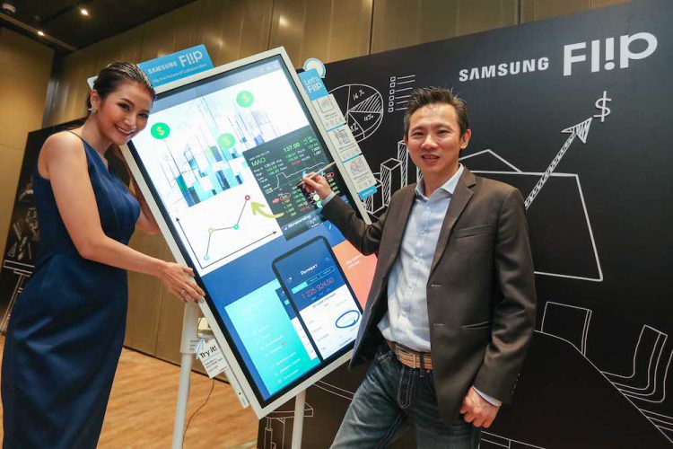 Samsung Flip ดิจิทัล ฟลิปชาร์ทอัจฉริยะขนาด 55 นิ้วเปิดตัวในไทยทางการ รองรับปากกา ลบได้ด้วยมือ เชื่อมต่อสมาร์ทโฟนได้ เจาะกลุ่มลูกค้าองค์กร