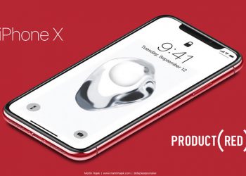 ชมคอนเซ็ปต์ iPhone X PRODUCT(RED) สร้างตามข่าวลือว่า Apple จะผลิตออกมา
