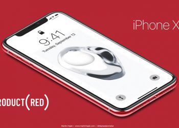 ชมคอนเซ็ปต์ iPhone X PRODUCT(RED) สร้างตามข่าวลือว่า Apple จะผลิตออกมา