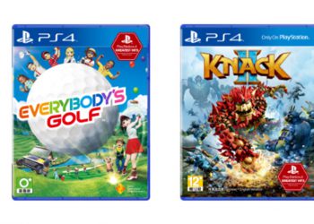 Everybody’s Golf และ Knack 2 วางจำหน่ายเวอร์ชั่น Greatest Hits ในราคาเพียง 990 บาทเท่านั้น