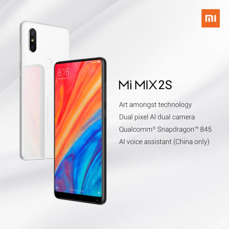 Xiaomi Mi MIX 2S เปิดตัวแล้ว พร้อมด้วย Mi Gaming Laptop และ Mi AI Speaker mini