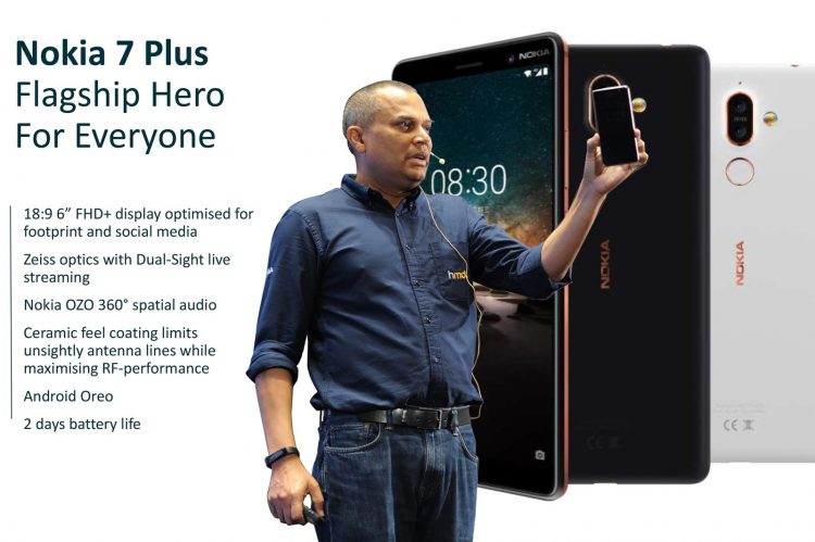 HMD Global เปิดตัว Nokia 7 Plus , Nokia 6(2018) และ Nokia 1 ในไทยทางการ เริ่มจำหน่ายเมษายนนี้เริ่มต้น 2,740 บาท