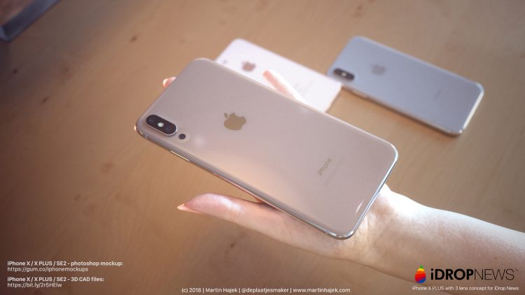 ชมคอนเซ็ปต์ iPhone X, iPhone X Plus และ iPhone SE 2 เมื่อนำมาเปรียบเทียบกัน