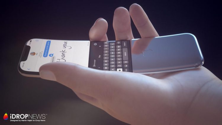 ชมคอนเซ็ปต์ iPhone ดีไซน์จอโค้ง แบบ Nokia 8110 4G ที่ลือว่า Apple กำลังพัฒนา