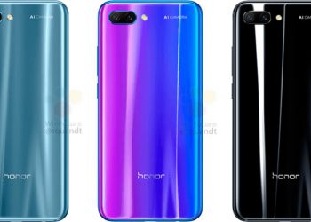 Honor 10 ถูกปล่อยภาพเรนเดอร์อย่างทางการออกมาแล้ว พร้อมสเปก ก่อนเปิดตัว 19 เมษายนนี้