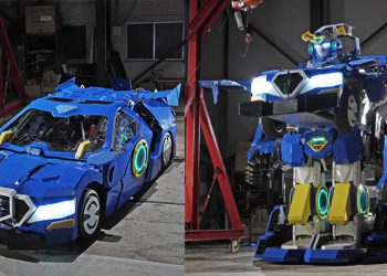 เปิดตัวรถยนต์ J-deite RIDE สามารถแปลงร่างเป็นหุ่นยนต์ได้ สูง 4 เมตร รองรับ 2 ที่นั่ง