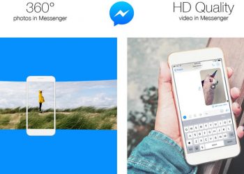 Facebook Messenger สามารถรับ-ส่ง ภาพถ่าย 360 องศา และวีดีโอ HD 720p ได้แล้ว บนอุปกรณ์ iOS และ Android