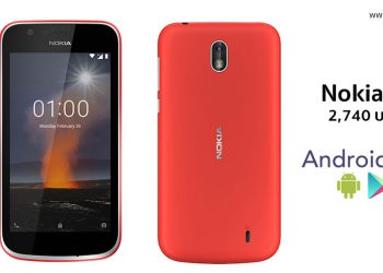 Nokia 1 มาพร้อม Android Oreo 8.1 เวอร์ชั่นล่าสุด (Go edition) วางจำหน่ายในไทยแล้วเพียง 2,740 บาท