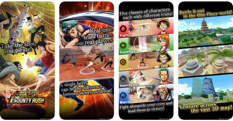 One Piece Bounty Rush และ Sword Art Online: Integral Factor ปล่อยดาวน์โหลดฟรีบน iOS และ Android  แล้วที่นี่