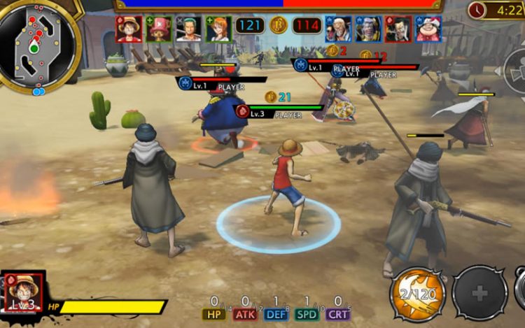 One Piece Bounty Rush และ Sword Art Online: Integral Factor ปล่อยดาวน์โหลดฟรีบน iOS และ Android  แล้วที่นี่