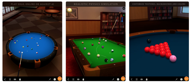 ด่วน!! Pool Break 3D Billiards 8 Ball, 9 Ball, Snooker ลดราคาแจกฟรีบน iPhone และ iPad เวลาจำกัด