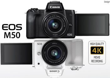 “แคนนอน” ส่งเรือธง EOS M50 ในซีรีส์ M กล้องมิเรอร์เลสรุ่นใหม่ล่าสุด โอนภาพไปยังสมาร์ทโฟนทันทีที่กดชัตเตอร์