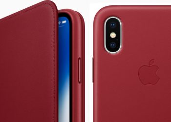 iPhone X ไม่มีสีแดงหรือสีทอง อย่างที่ลือกัน แต่ได้รับเคส Leather Folio รุ่น (PRODUCT)RED ส่วน AirPower ยังต้องรอต่อไป