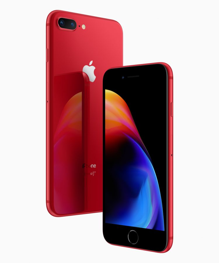 Apple เปิดตัว iPhone 8 และ iPhone 8 Plus (PRODUCT)RED Special Edition หน้าดำหลังแดงทางการ เริ่มจอง 10 เมษายนนี้เวลา 19:30 น.เป็นต้นไป