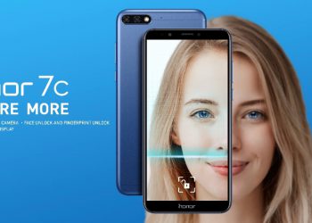 Honor 7C สมาร์ทโฟนกล้องคู่จอ 5.99 นิ้ว ปลดล็อคด้วยใบหน้าเตรียมบุกไทยในราคาต่ำกว่า 5,000 บาท