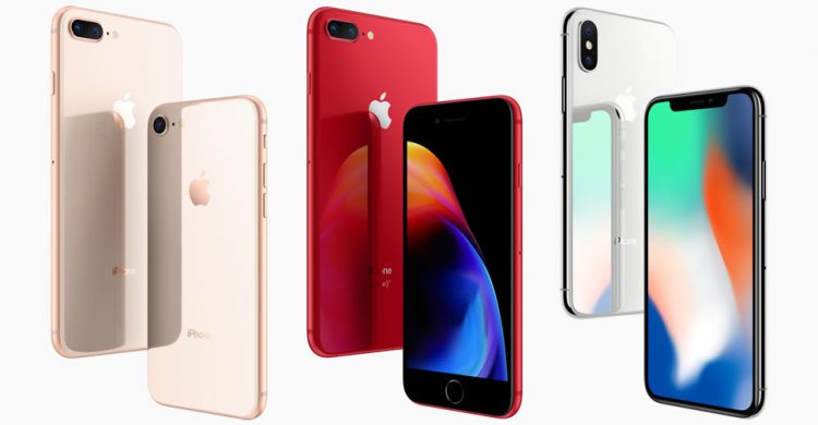 iPhone 8 กับ iPhone 8 Plus ขายดีกว่า iPhone X ในช่วงไตรมาสแรกของปี 2018