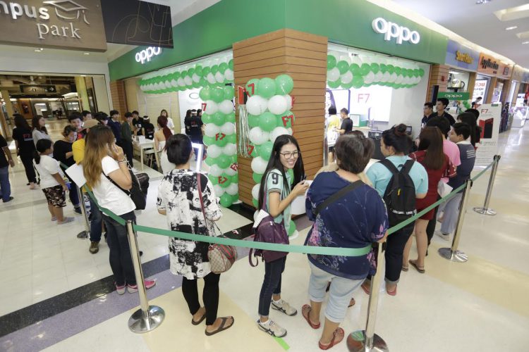 ยอดขาย OPPO F7 วันแรก พุ่งถึง3เท่า ได้รับกระแสตอบรับอย่างล้นหลาม