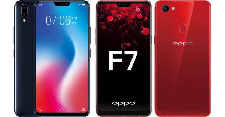 OPPO F7 vs Vivo V9 เปรียบเทียบประสิทธิภาพ กล้อง วัดผลด้วยแอพ Benchmark (มีคลิป)