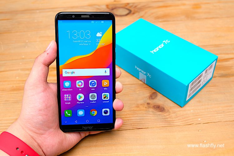 รีวิว Honor 7C มาพร้อมกล้องคู่หน้าจอ Fullview ขนาด 5.99 นิ้ว ปลดล็อคด้วยใบหน้า ราคาสุดคุ้มไม่ถึง 5,000 บาท