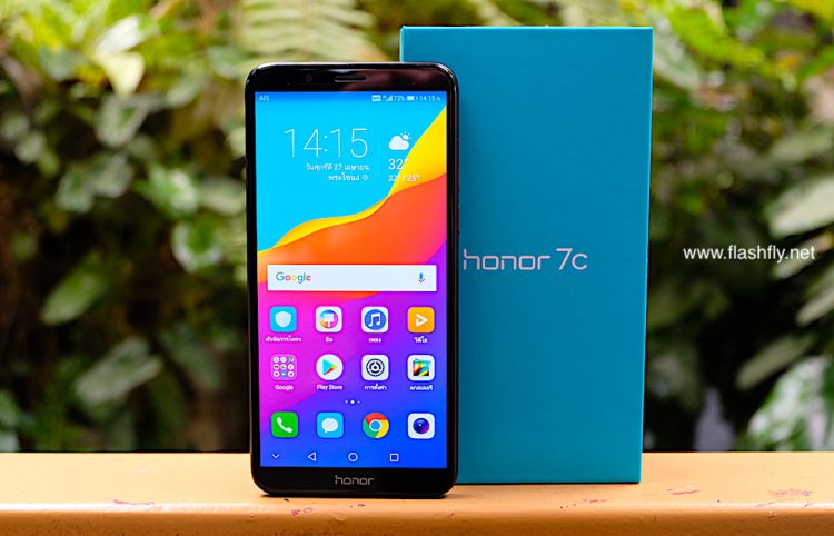 รีวิว Honor 7C มาพร้อมกล้องคู่หน้าจอ Fullview ขนาด 5.99 นิ้ว ปลดล็อคด้วยใบหน้า ราคาสุดคุ้มไม่ถึง 5,000 บาท