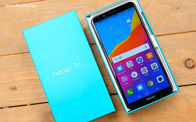 รีวิว Honor 7C มาพร้อมกล้องคู่หน้าจอ Fullview ขนาด 5.99 นิ้ว ปลดล็อคด้วยใบหน้า ราคาสุดคุ้มไม่ถึง 5,000 บาท