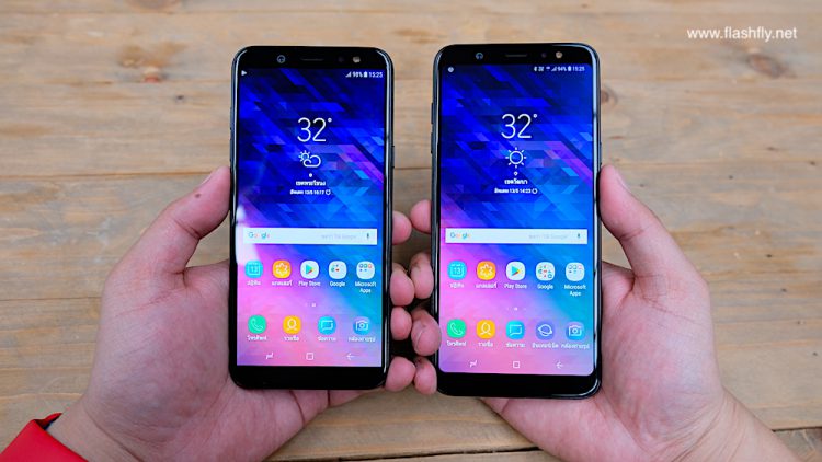 รีวิว Samsung Galaxy A6 และ A6+ สมาร์ทโฟนฟีเจอร์แฟลกชิป บอดี้โลหะ ในราคาสุดประหยัด