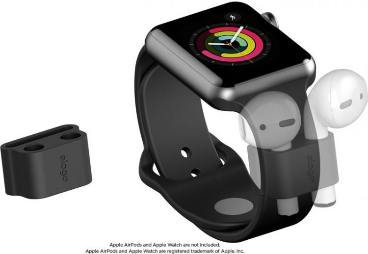 Elago Wrist Fit อุปกรณ์เสริมที่ช่วยจัดเก็บ AirPods ไว้กับสายนาฬิกา Apple Watch